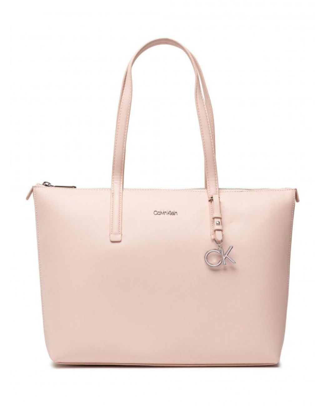 Calvin Klein Ck Must Tote Bag in Pink | Lyst
