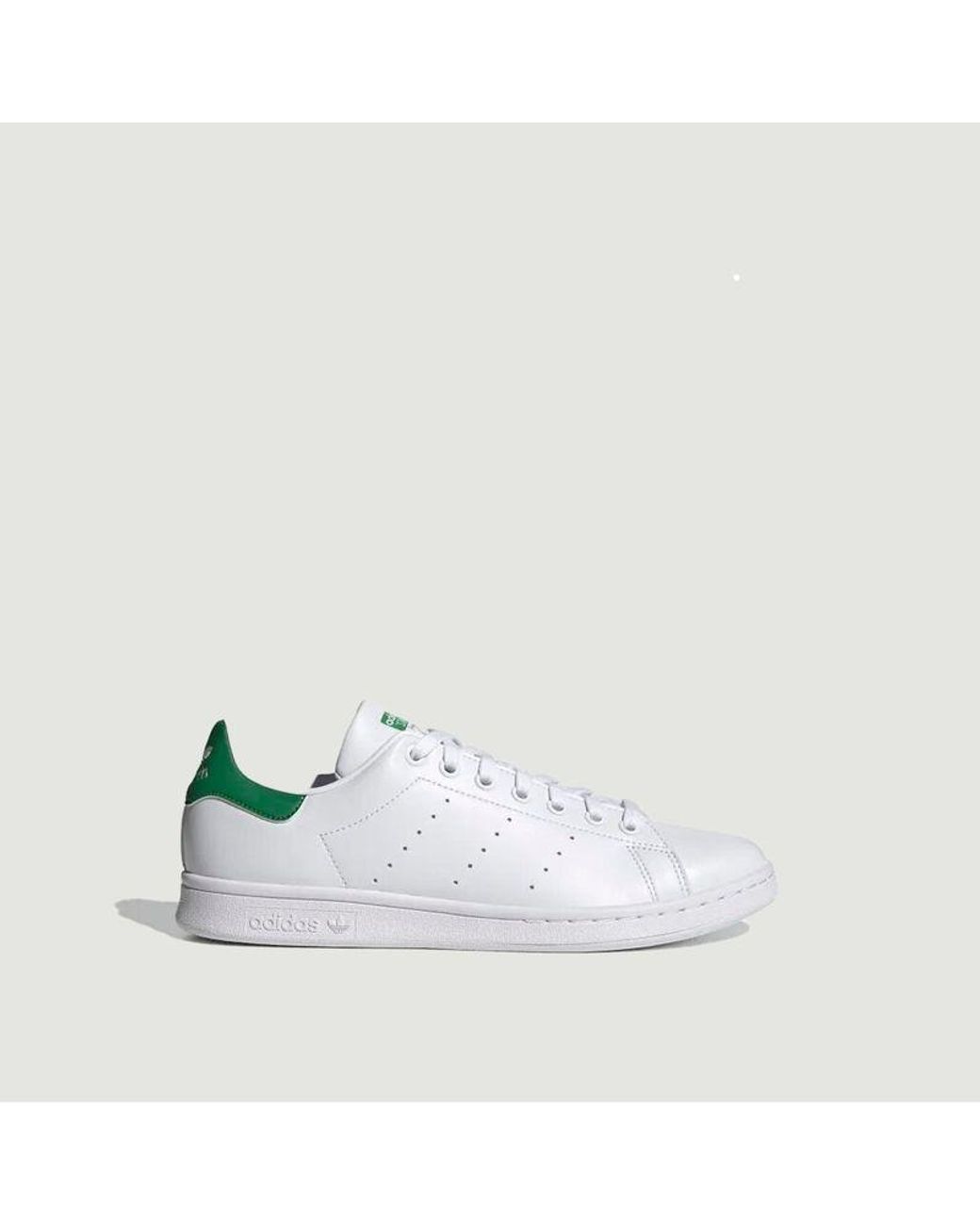 adidas Stan Smith Sneaker Cloud White Cloud White Green | Lyst