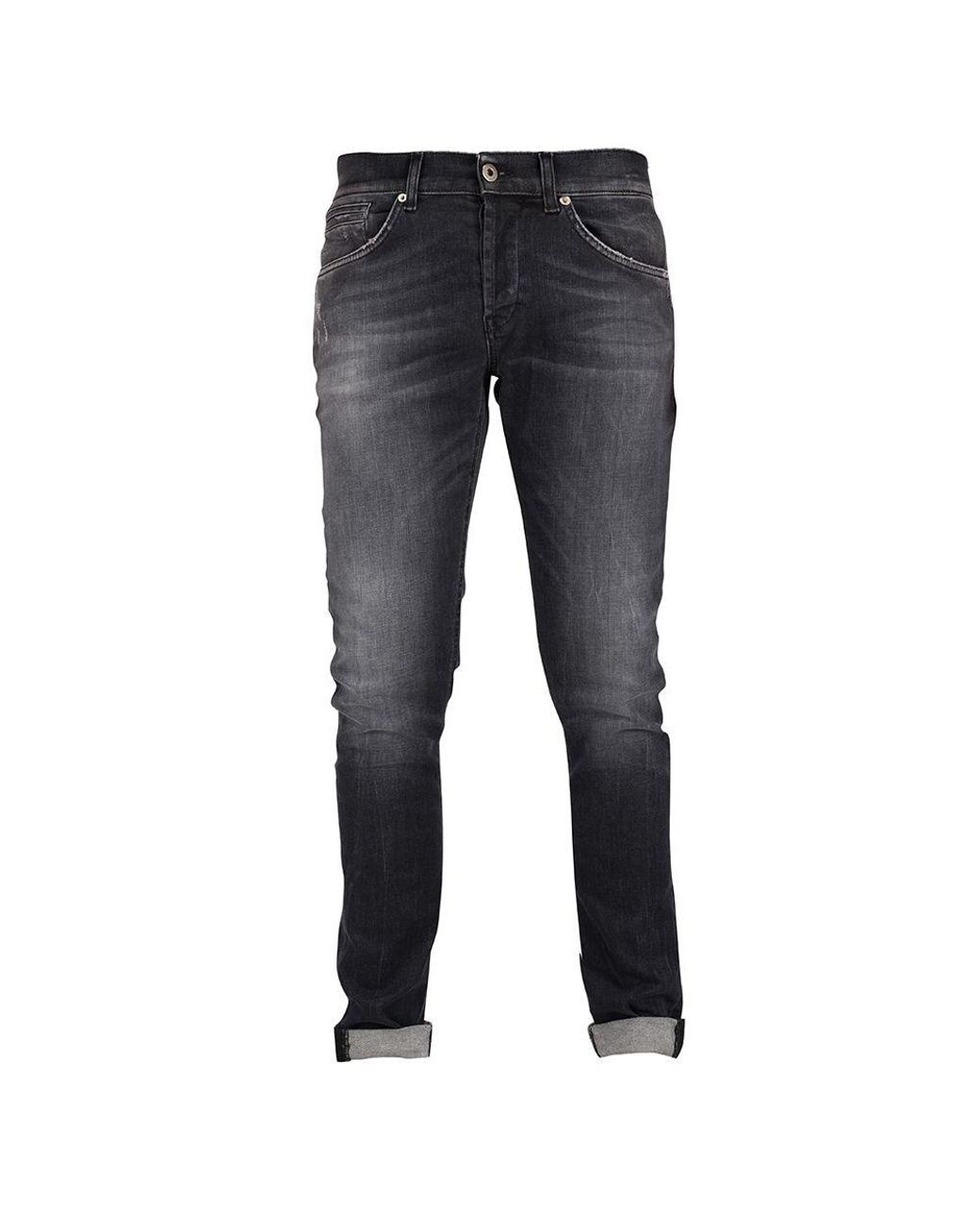 Dondup Denim Jeans in Black for Men - Lyst