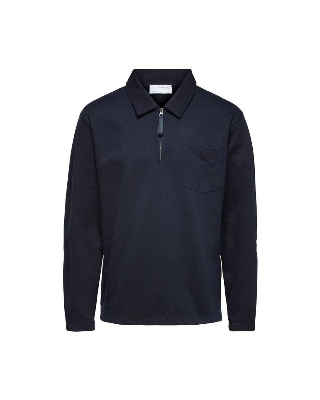 navy blue half blazer