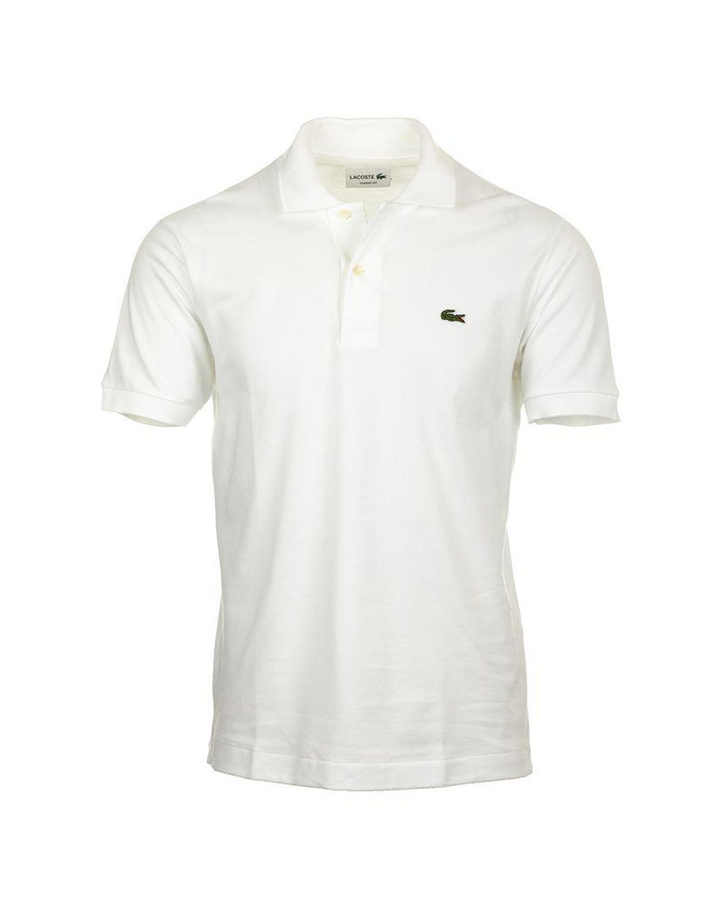 lacoste white shirt