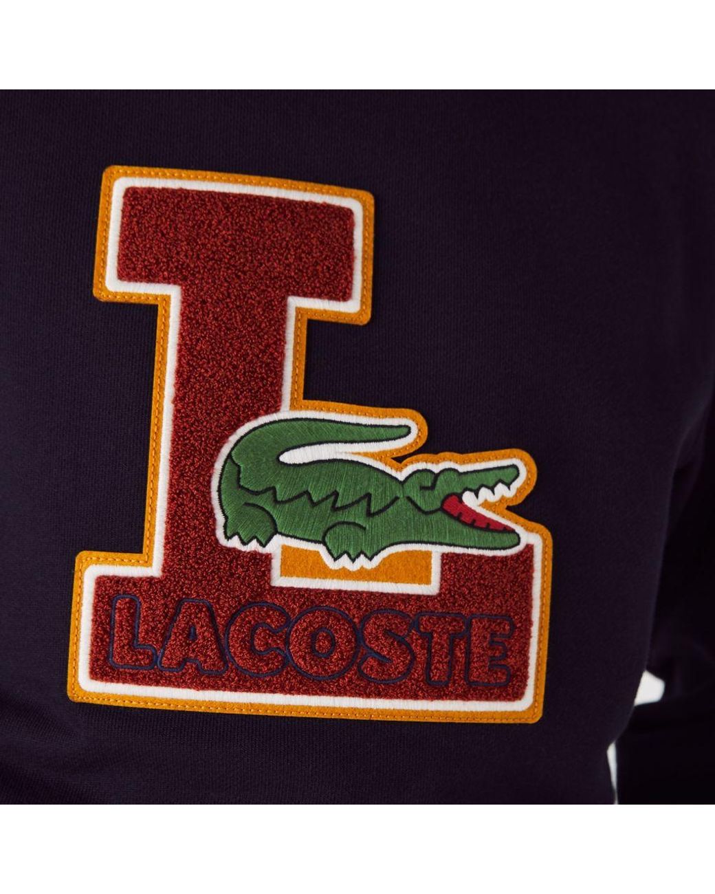 Lacoste Crew Neck Badge Fleece 