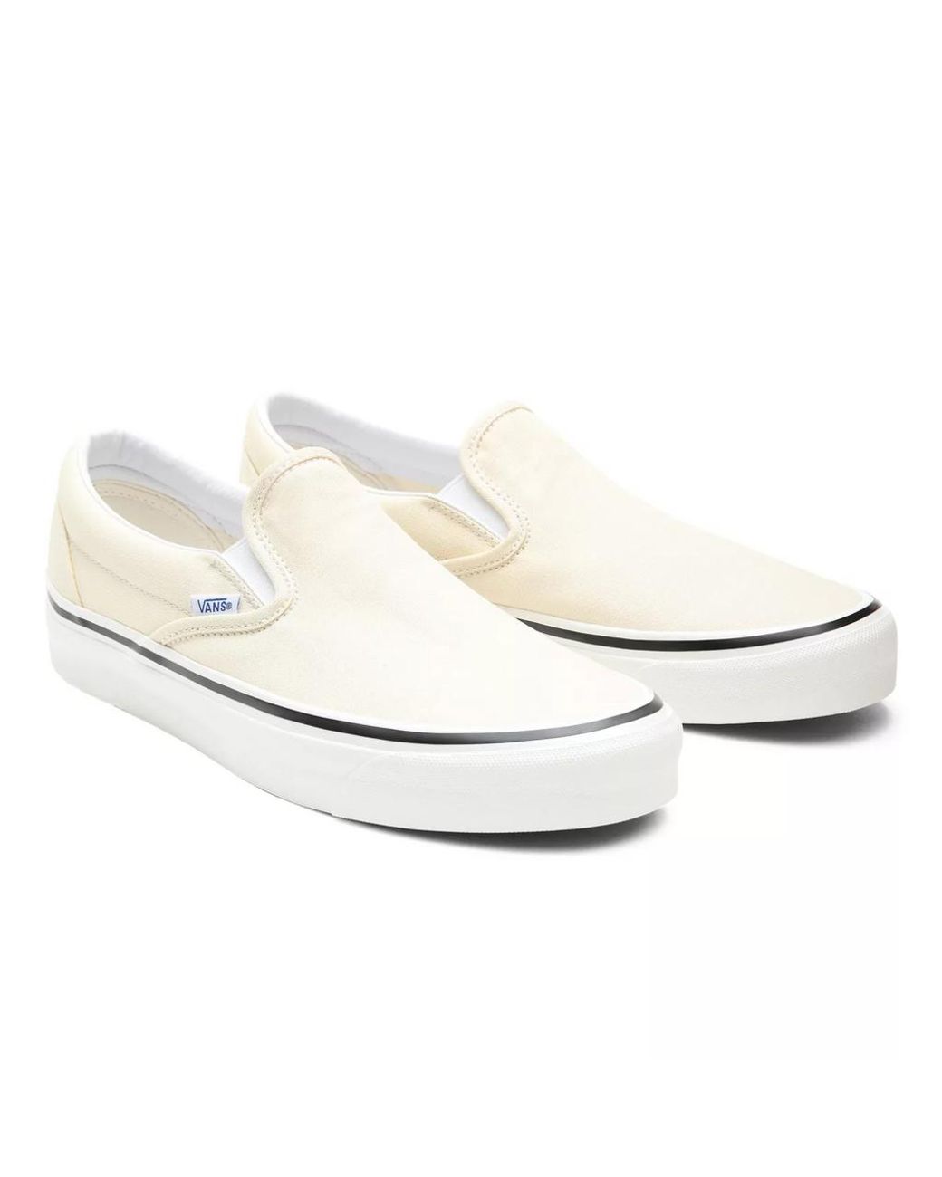 Vans Canvas Anaheim Factory Classic Slip On 98 Dx Og White Trainers - Lyst