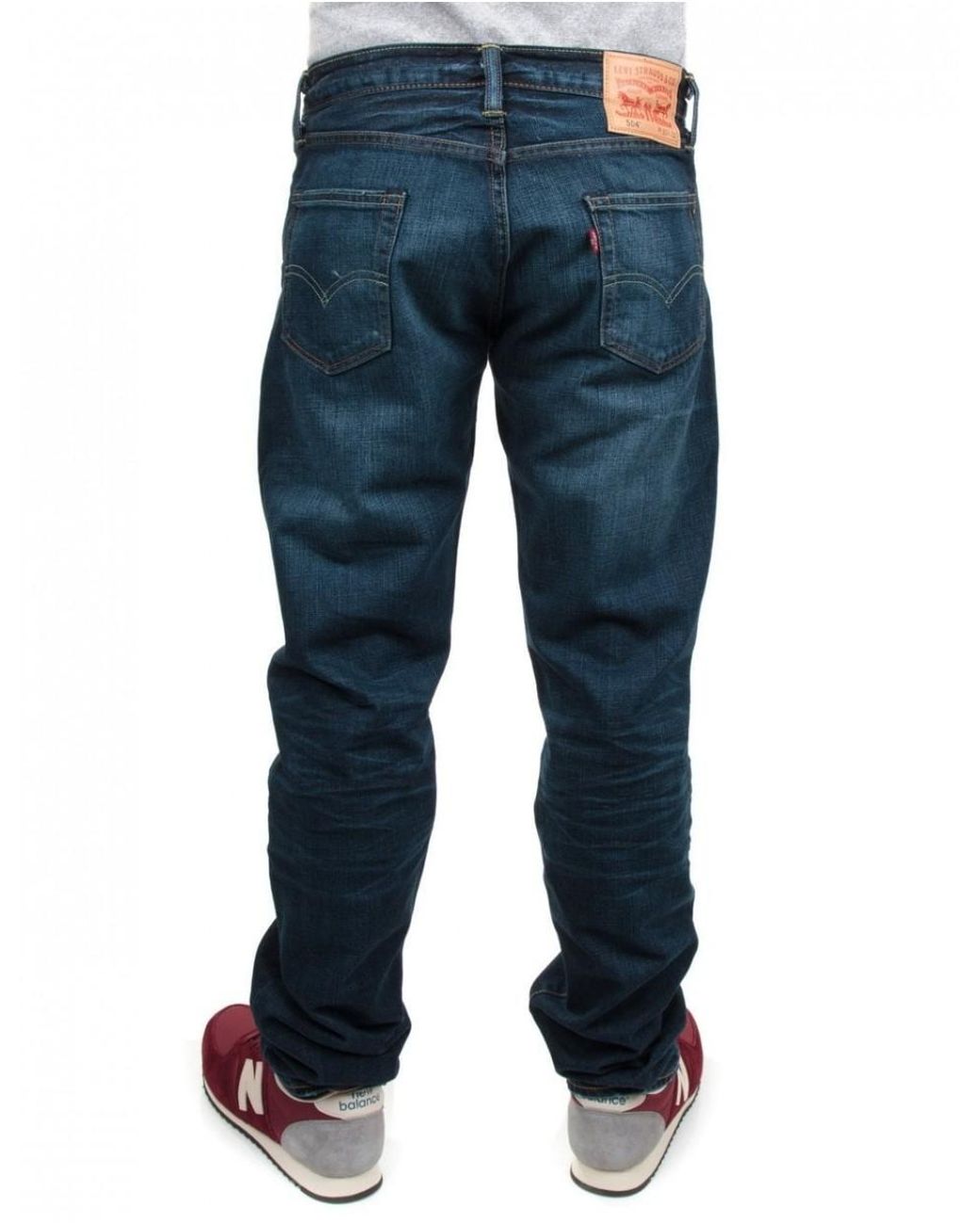 Denim Levi's 504 Regular Straight Fit 