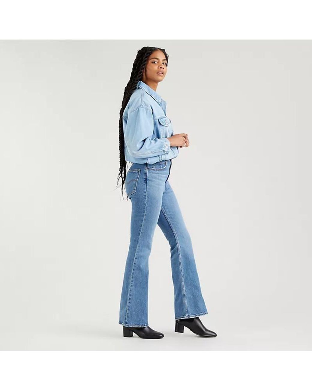 Levi's Denim 70s High Flare Sonoma Walks Jeans in Blue | Lyst