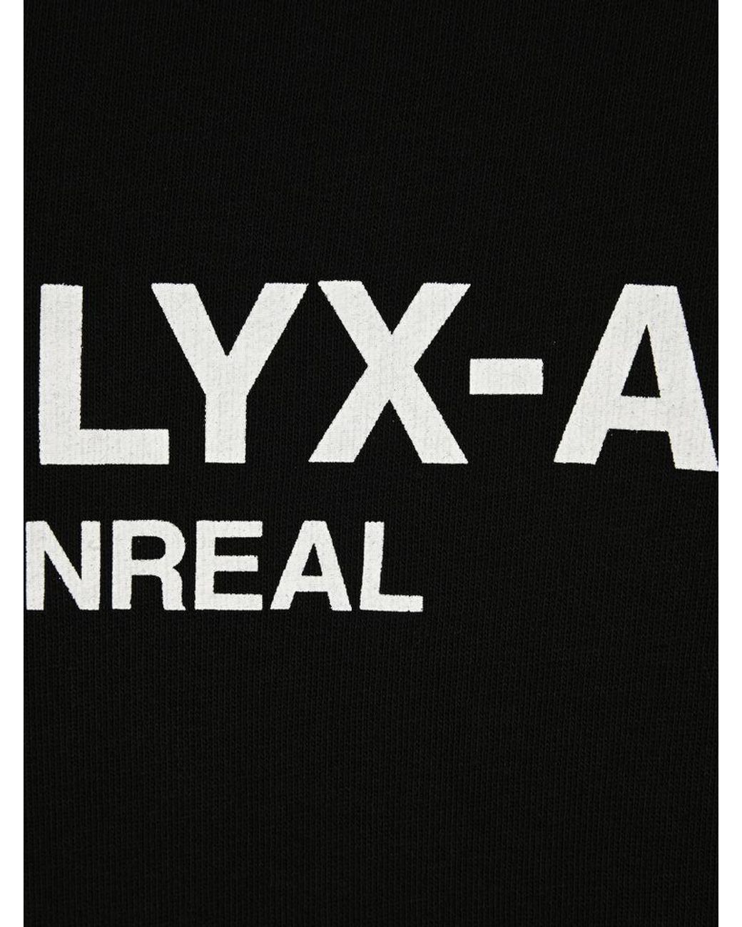 1017 Alyx 9Sm logo print cotton hoodie パーカー・フーディ サイズを 