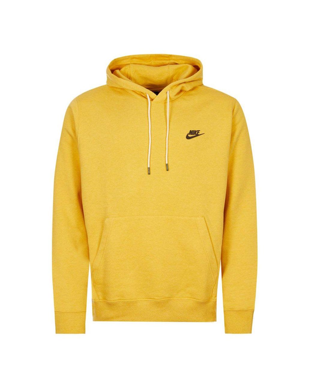 Nike Hoodie in Yellow for Men | Lyst