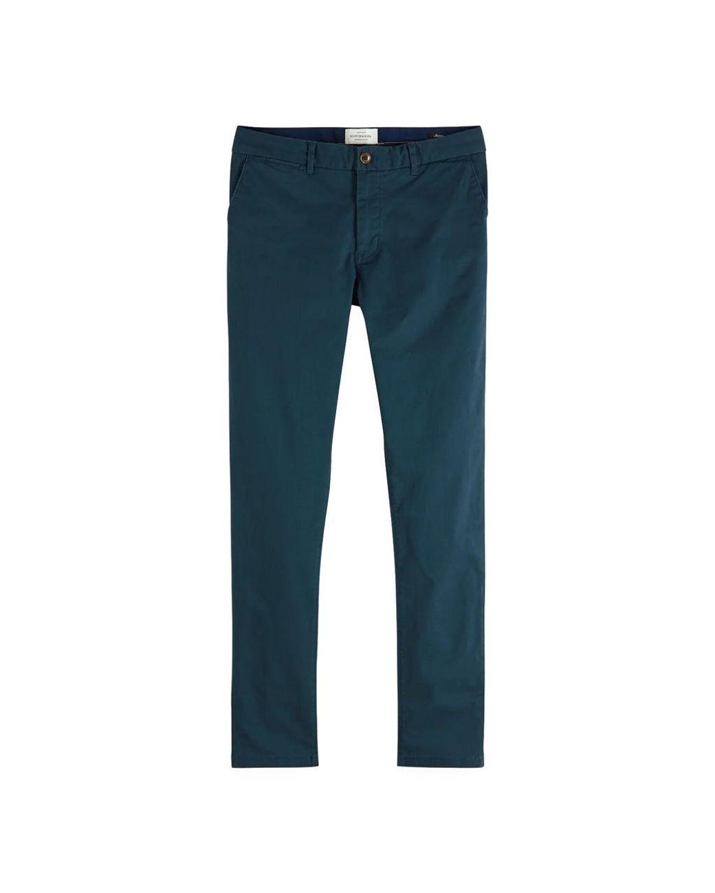 Scotch & Soda Scotch & Soda Stuart Stretch Chino Steel in Grey (Gray) for Men - Lyst