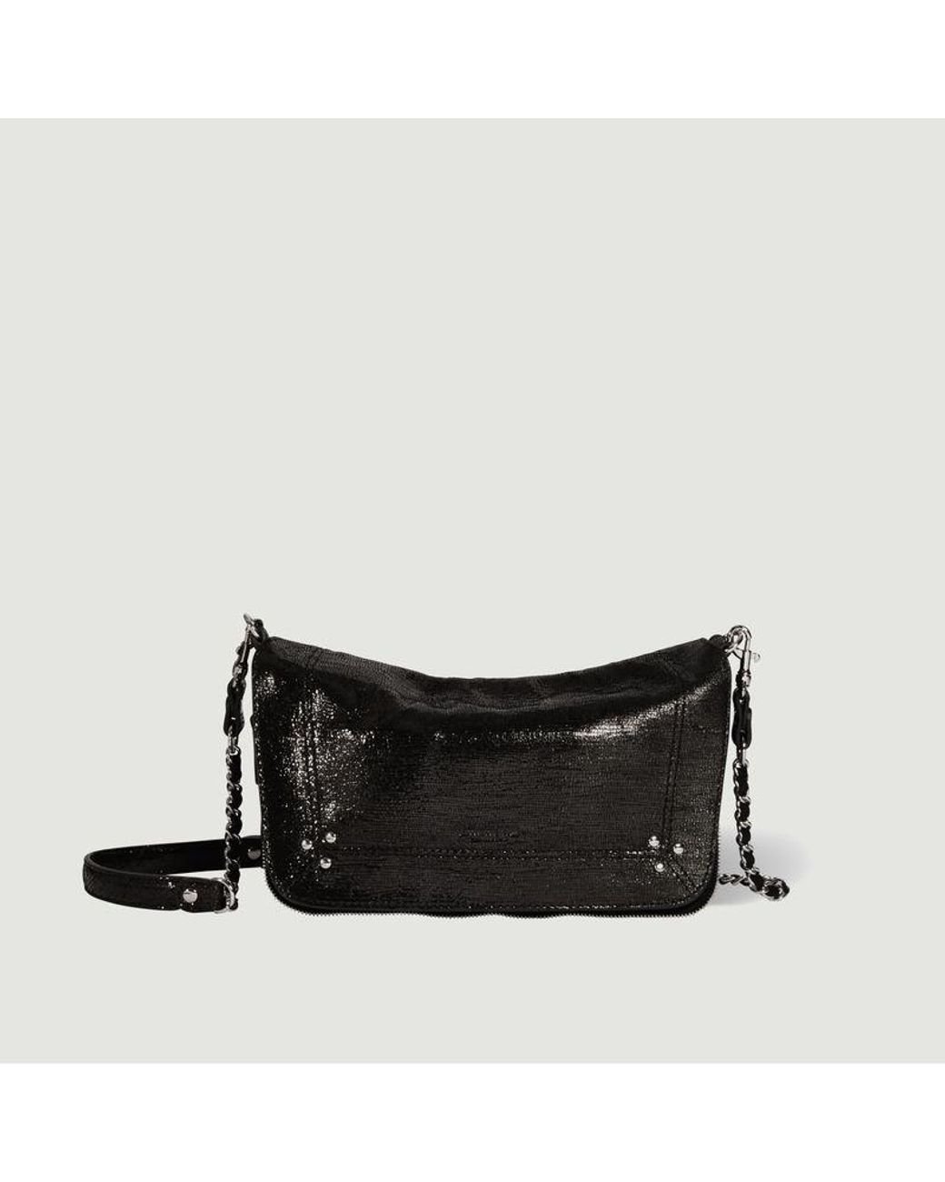 Jérôme Dreyfuss Bobi S Leather Shoulder Bag Paris in Black Lyst