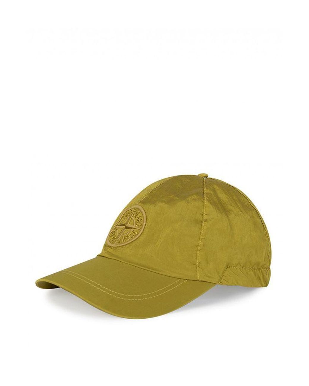 Stone Island 6 Panels Cap in Yellow for 