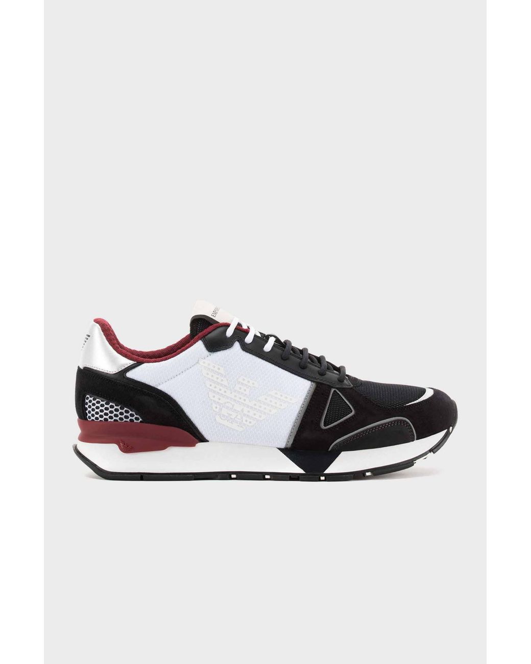 emporio armani black sneakers