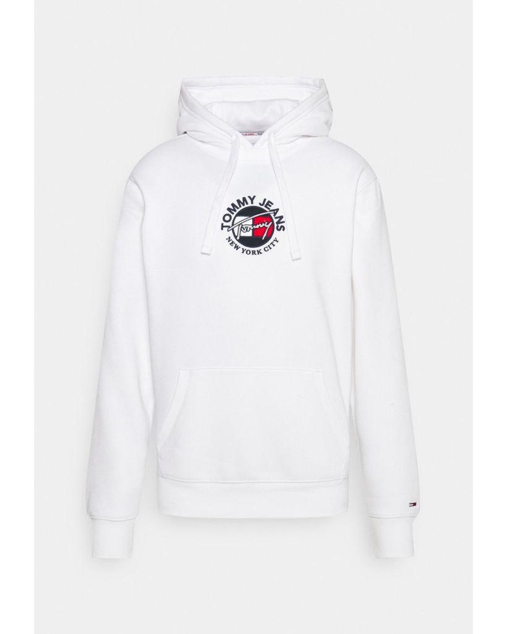 tommy jeans white sweater