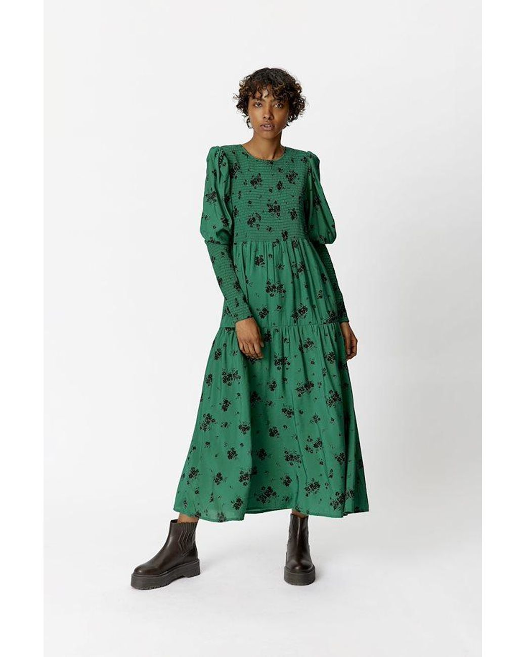 Gestuz Morianagz Dress in Green | Lyst