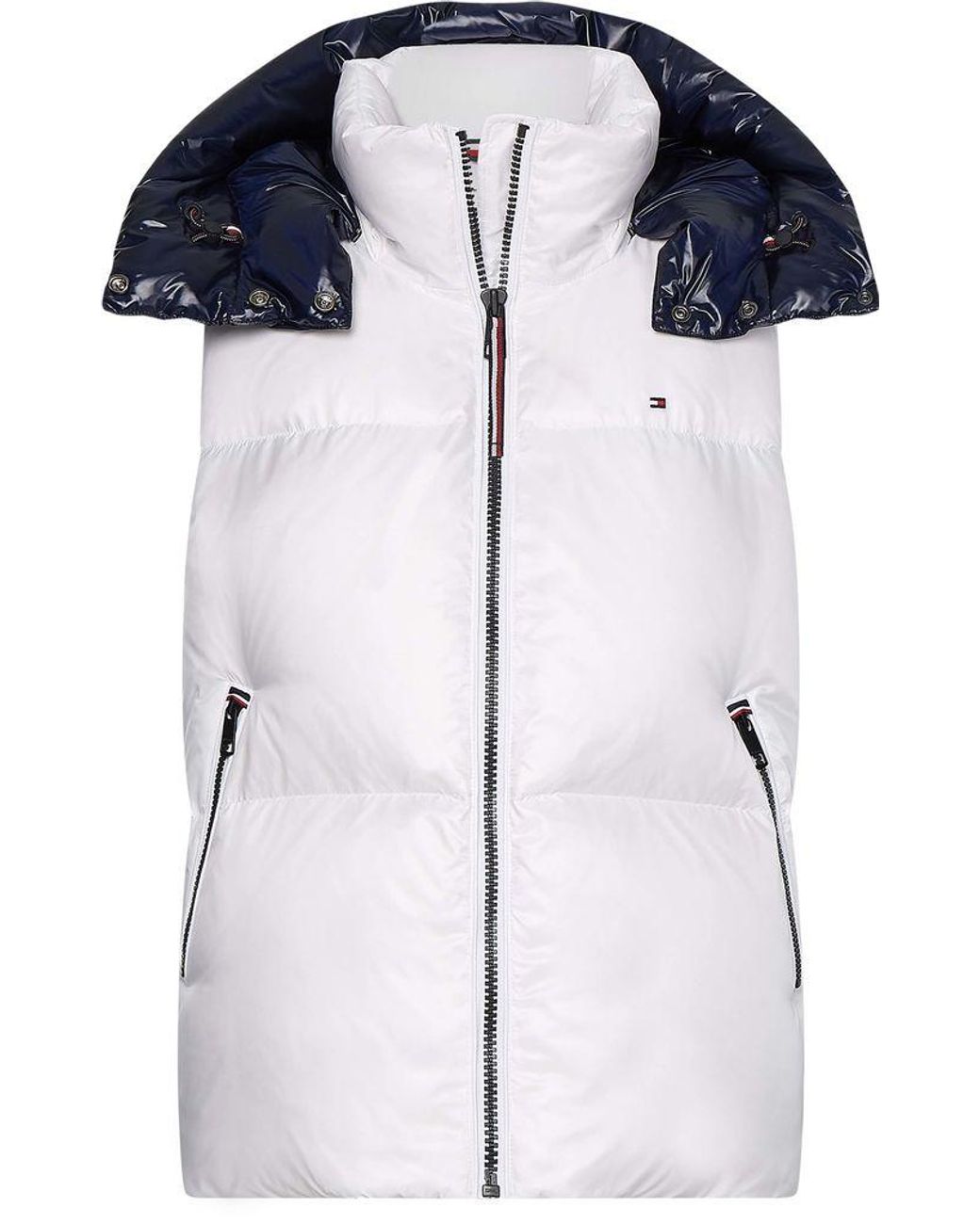 tommy hilfiger padded body hooded jacket
