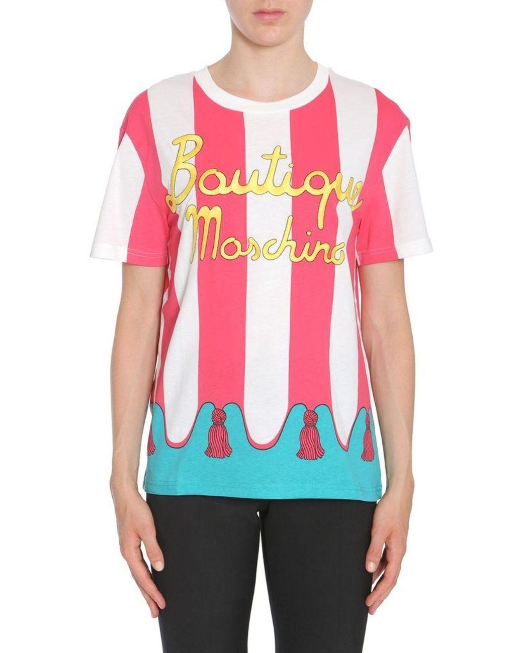 moschino tee womens