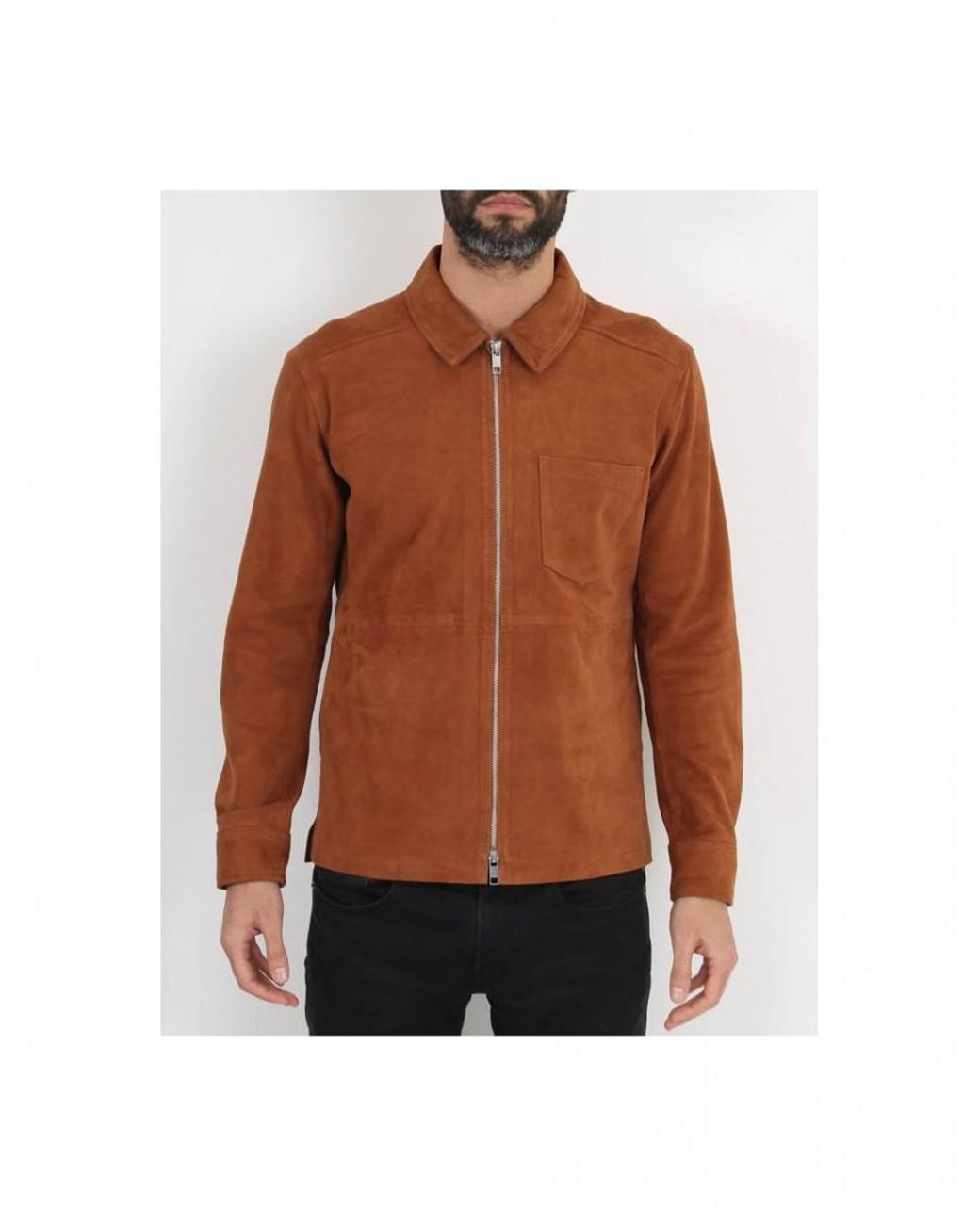J.Lindeberg J.lindeberg Jonah Zip Suede 