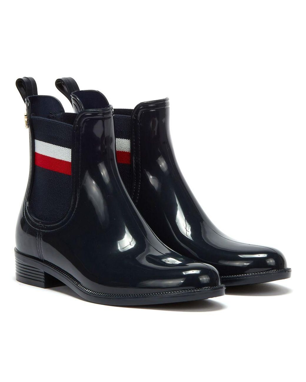 Tommy Hilfiger Corporate Rainboot in Navy (Blue) - Save 6% - Lyst