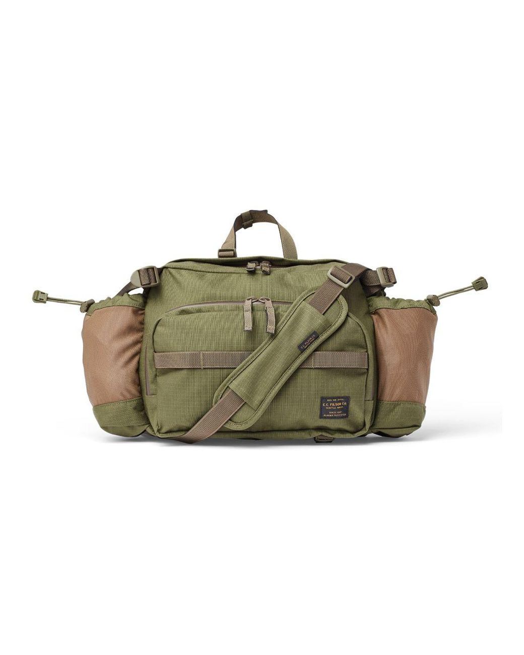Filson Synthetic Ripstop Nylon Waist Pack Surplus Green for Men Lyst