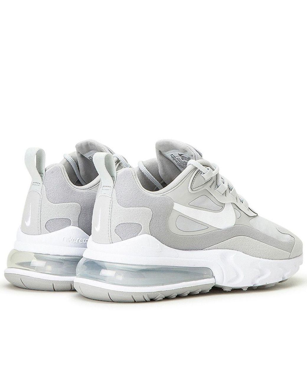 air max 270 react pink and gray