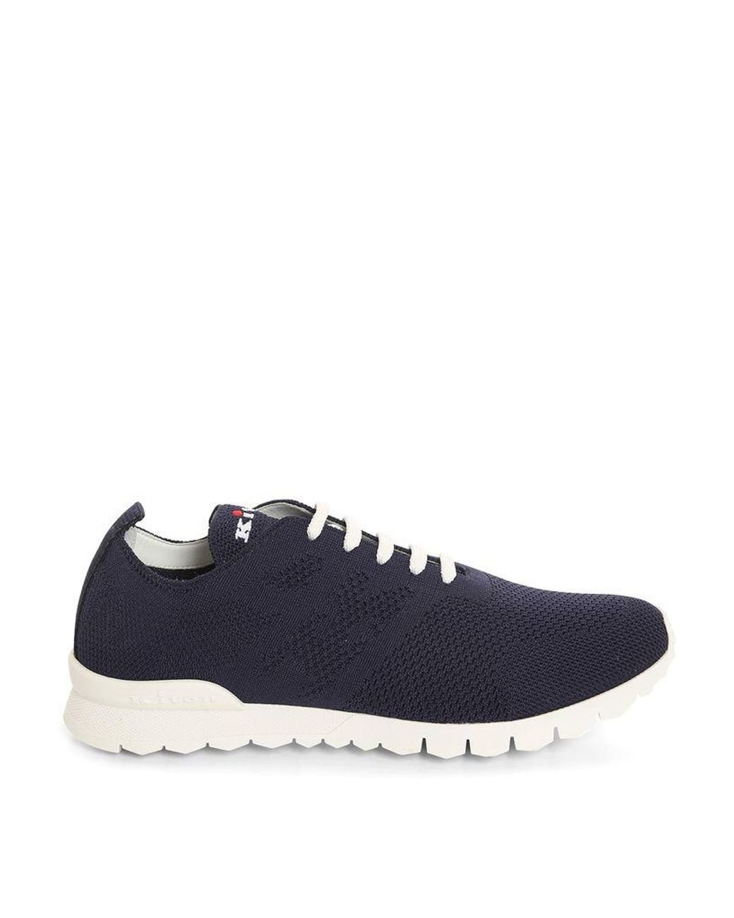 Kiton Cotton Sneakers in Blue for Men - Lyst