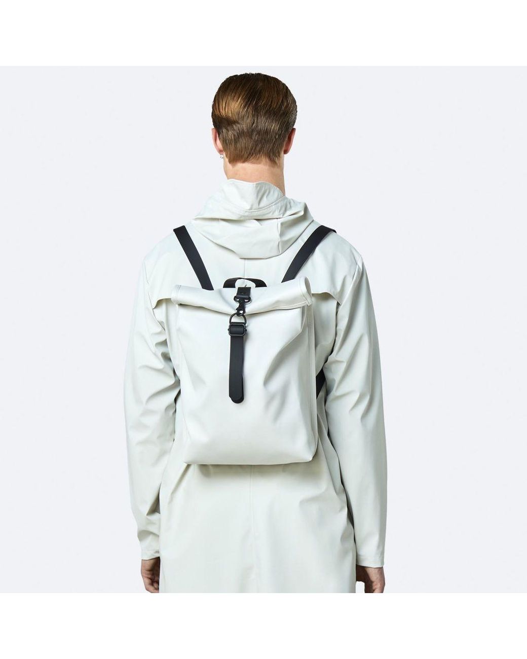Rains Synthetic Rolltop Backpack Mini 