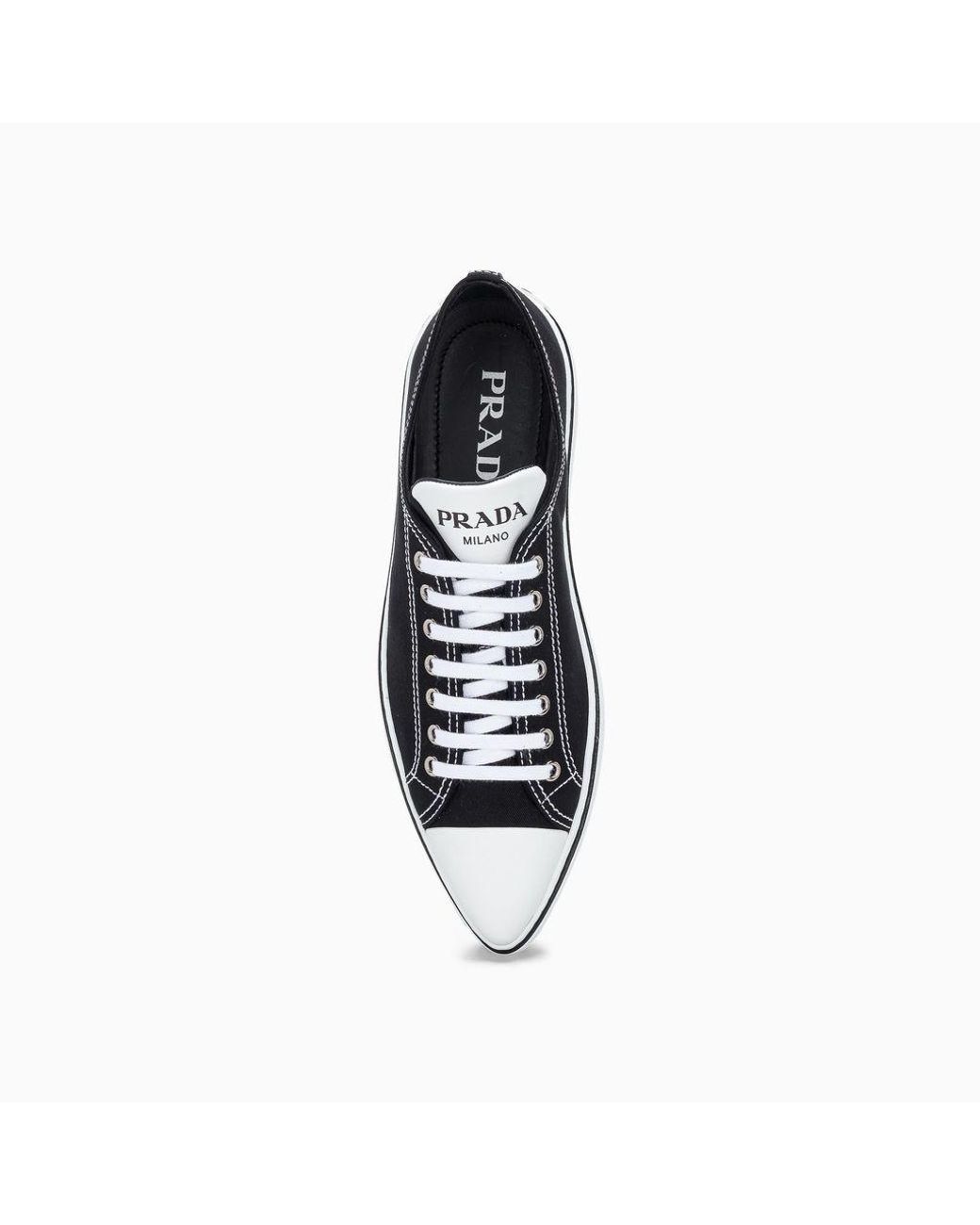 prada pointy sneakers