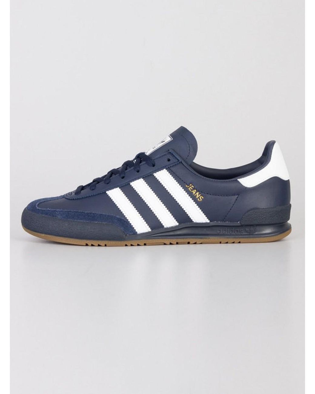 adidas Denim Jeans Trainers Navy in Blue for Men | Lyst