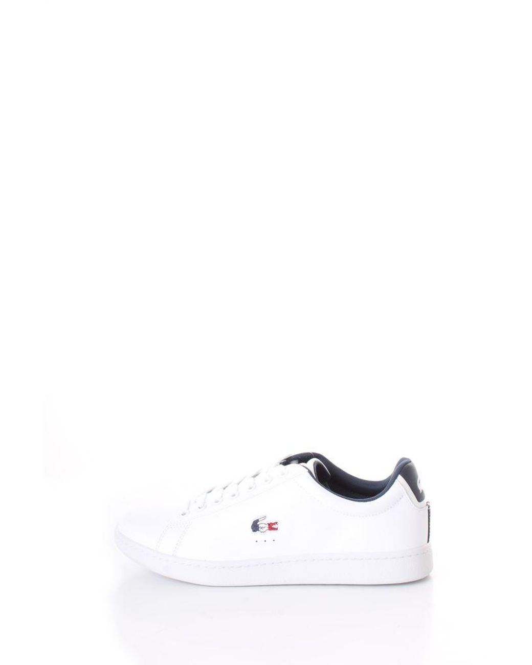 white lacoste sneakers