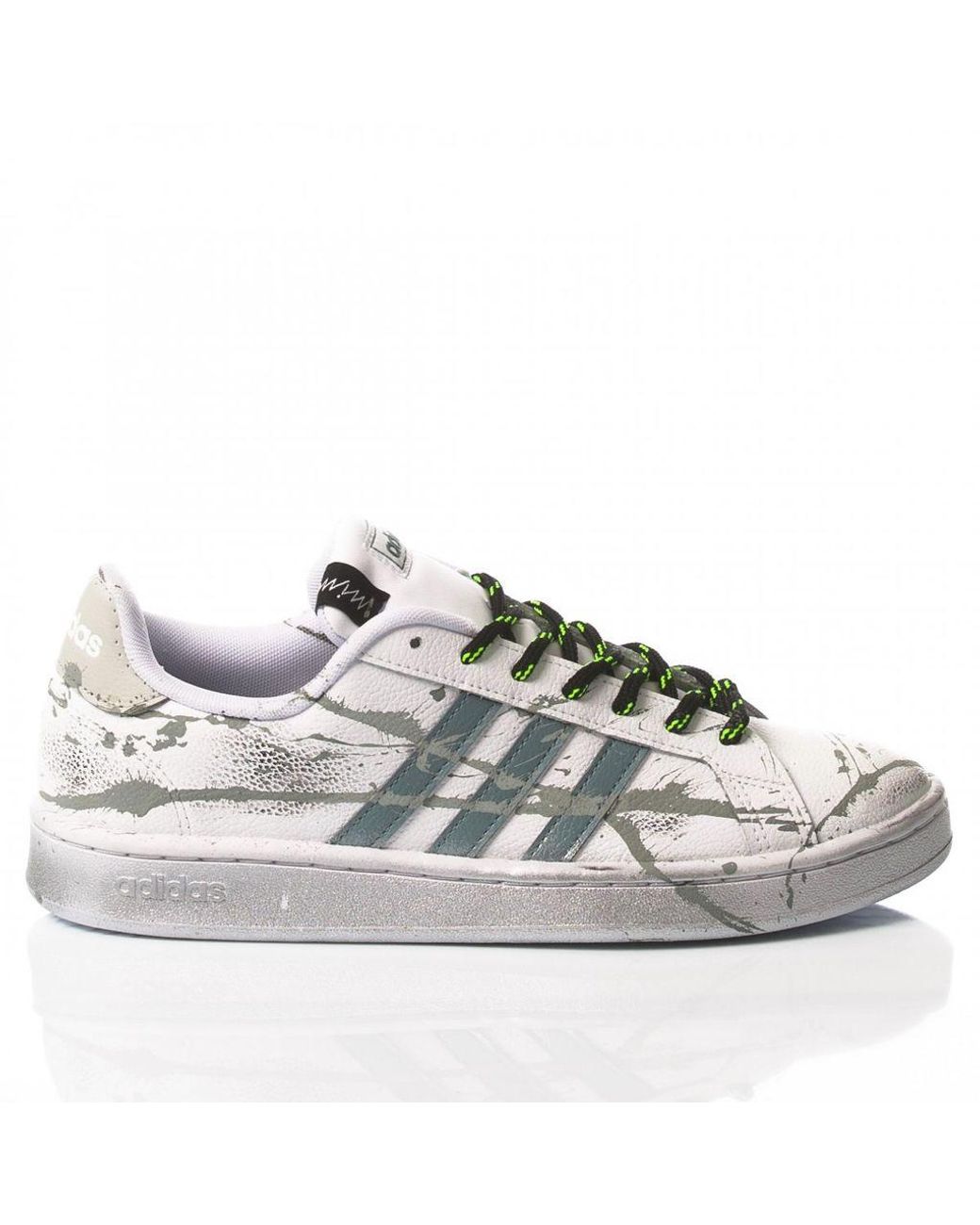 adidas advantage silver
