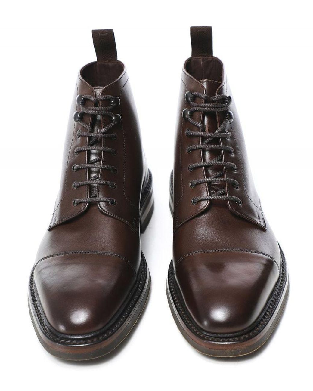 Loake Leather Roehampton Derby Boots 