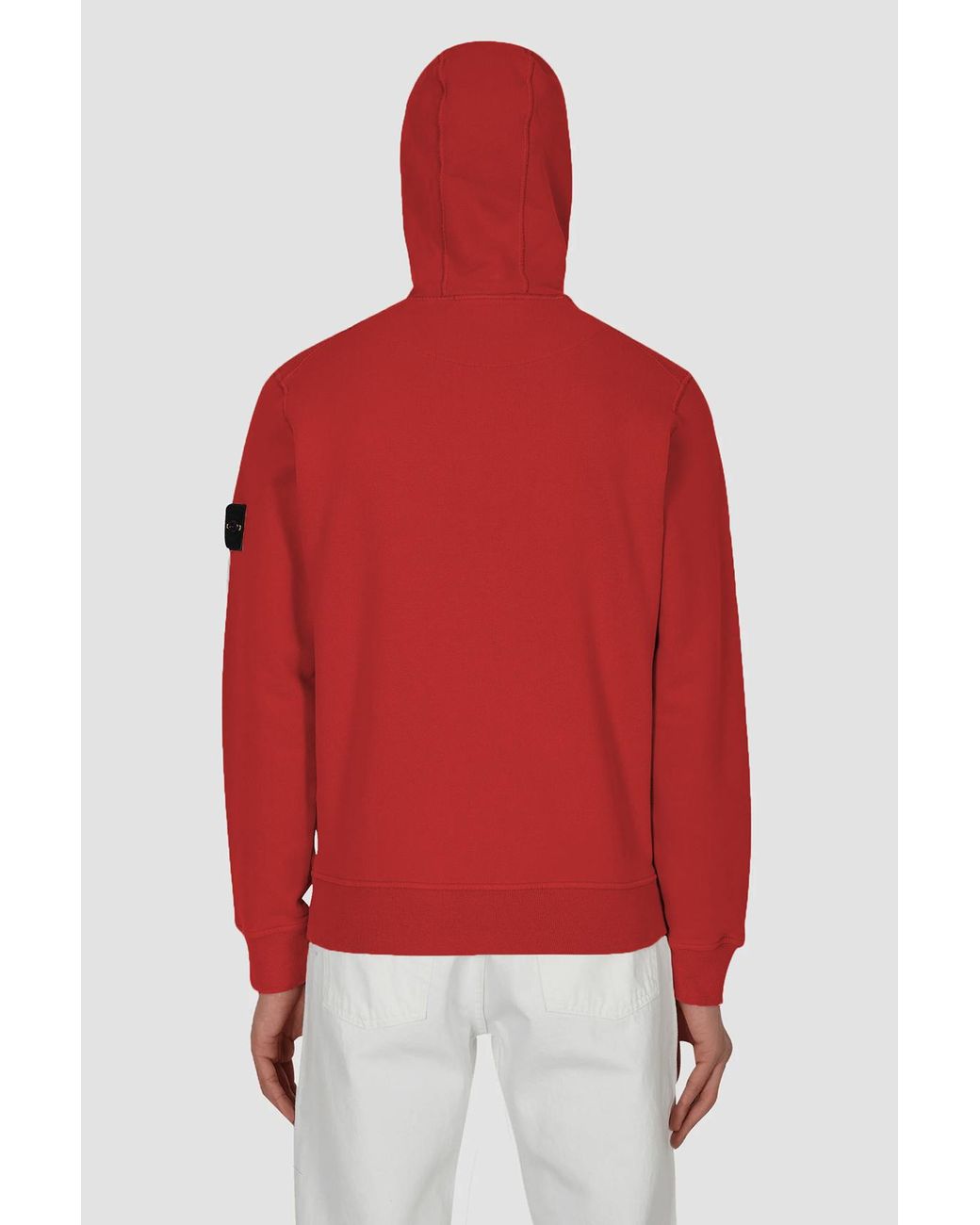 Stone Island Sweaters in Red for Men | Lyst