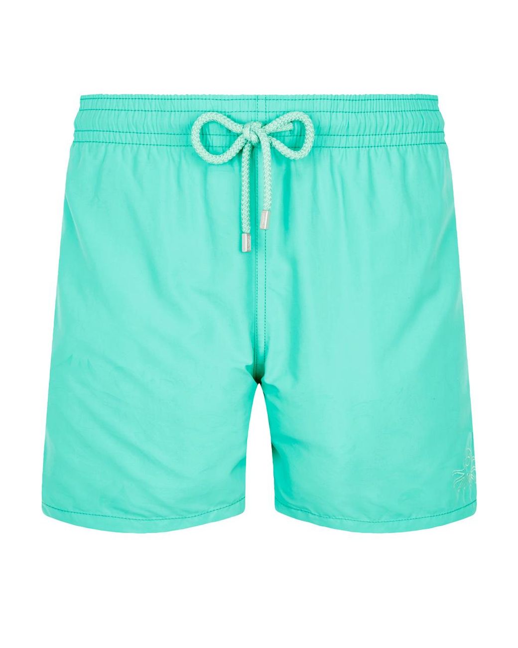 Vilebrequin Moorea Swin Short Medusas Waterreactive Nenuphar in Green