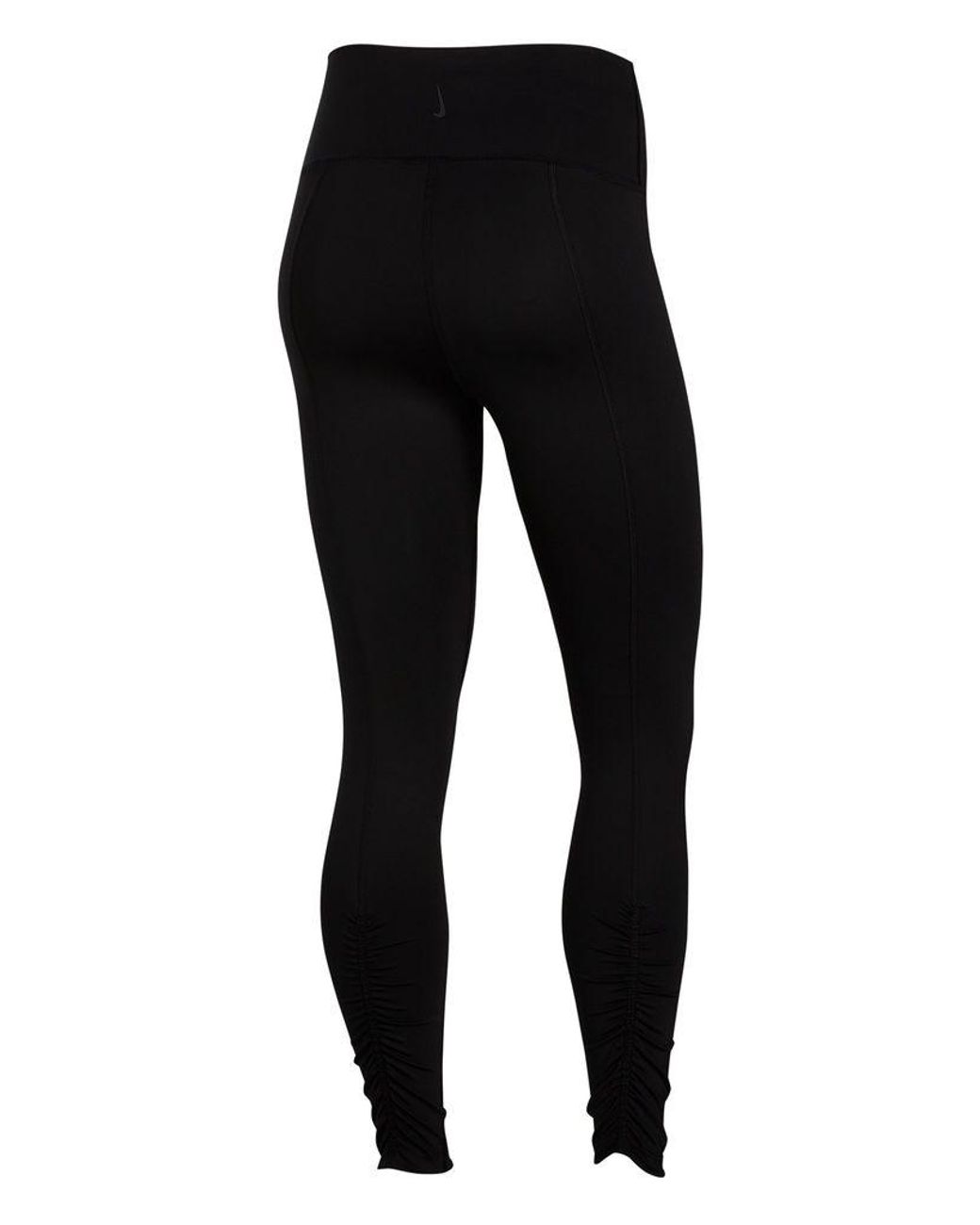 nike yoga ruched leggings