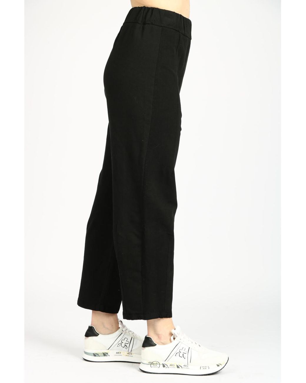 ALESSIA SANTI Trousers in Black | Lyst