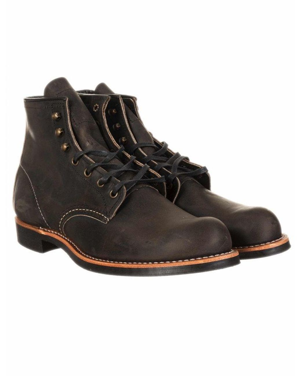 red wing blacksmith charcoal rough and tough