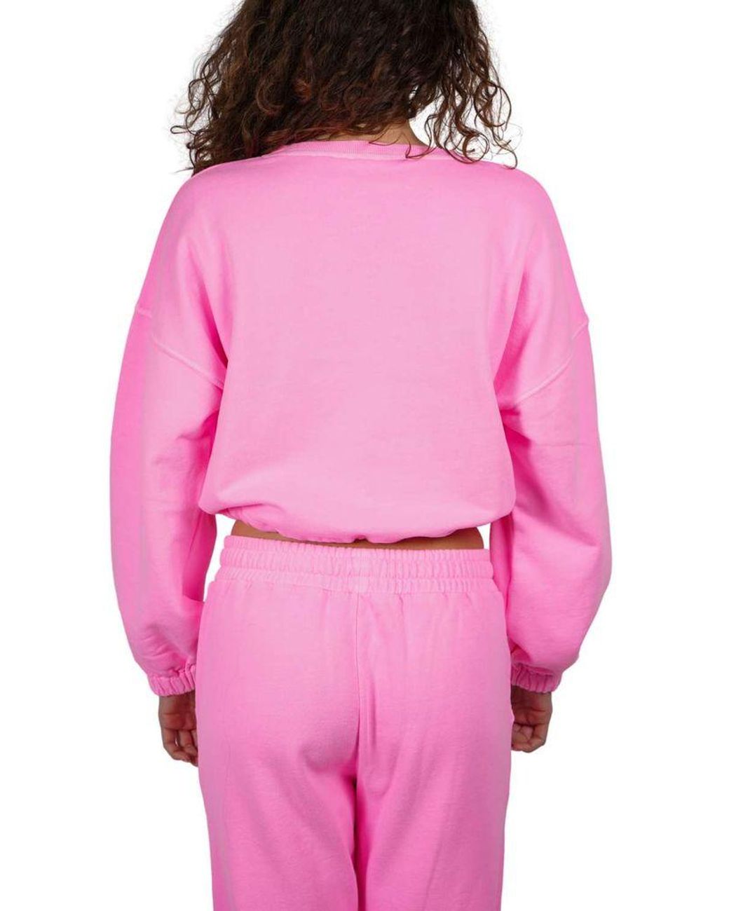 Pinko Cotton O Sweaters in Pink | Lyst Canada