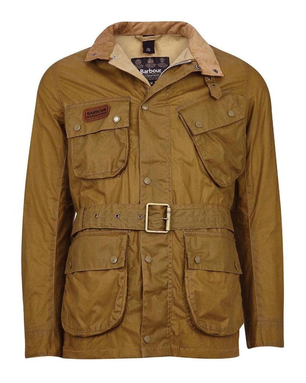 barbour jacket sand