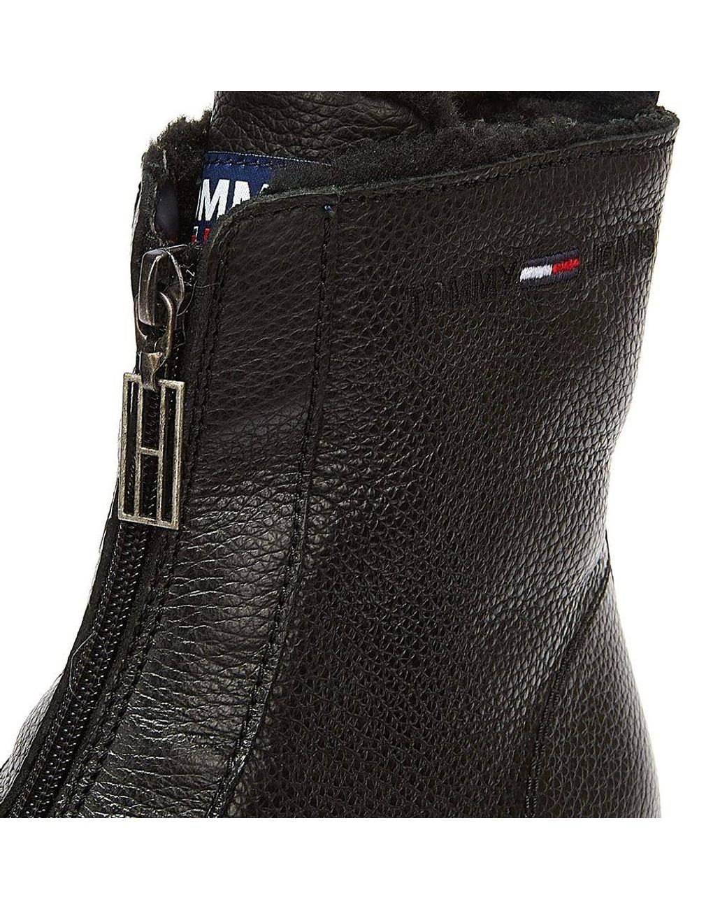 Tommy Jeans Warmlined Zipper Boots 