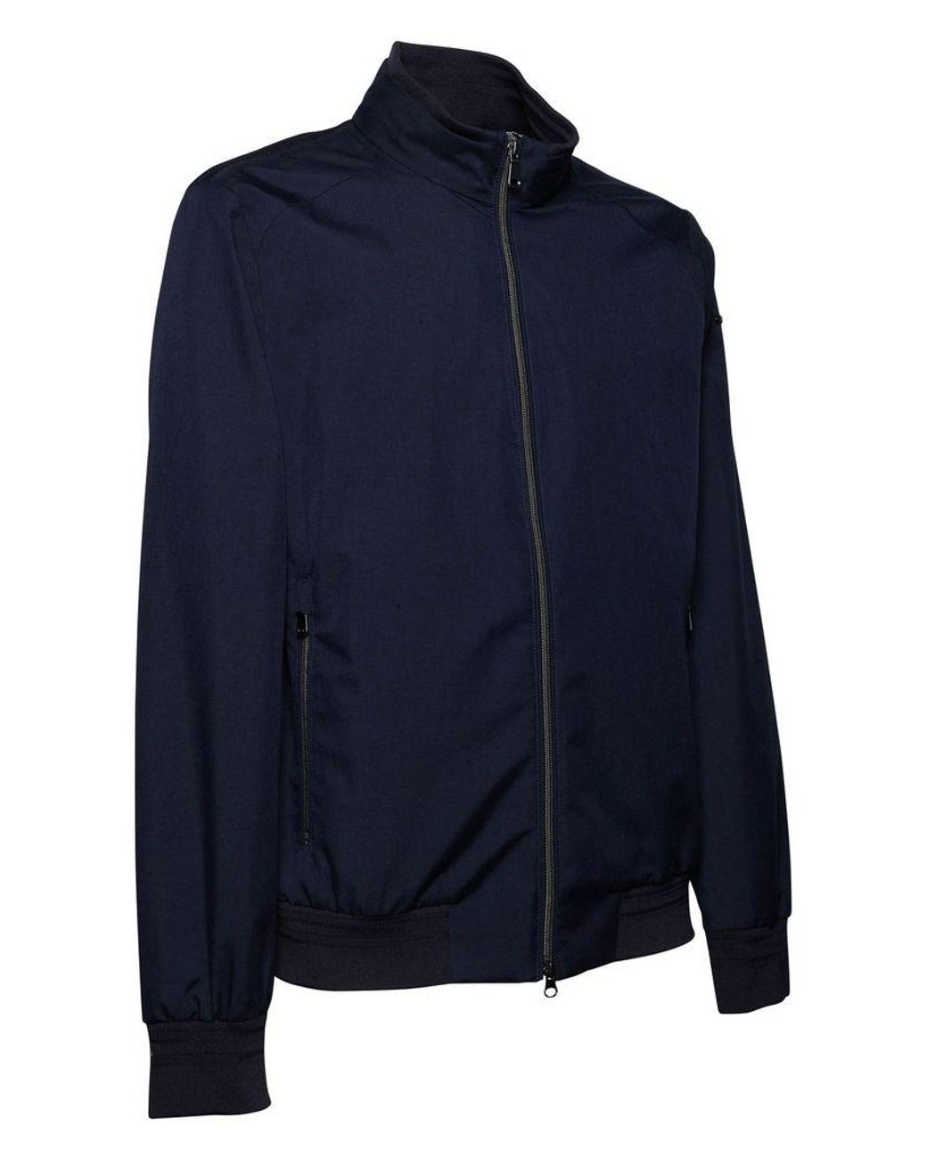 Geox Wool Kaven Bomber Jacket in Blue for Men | Lyst Canada