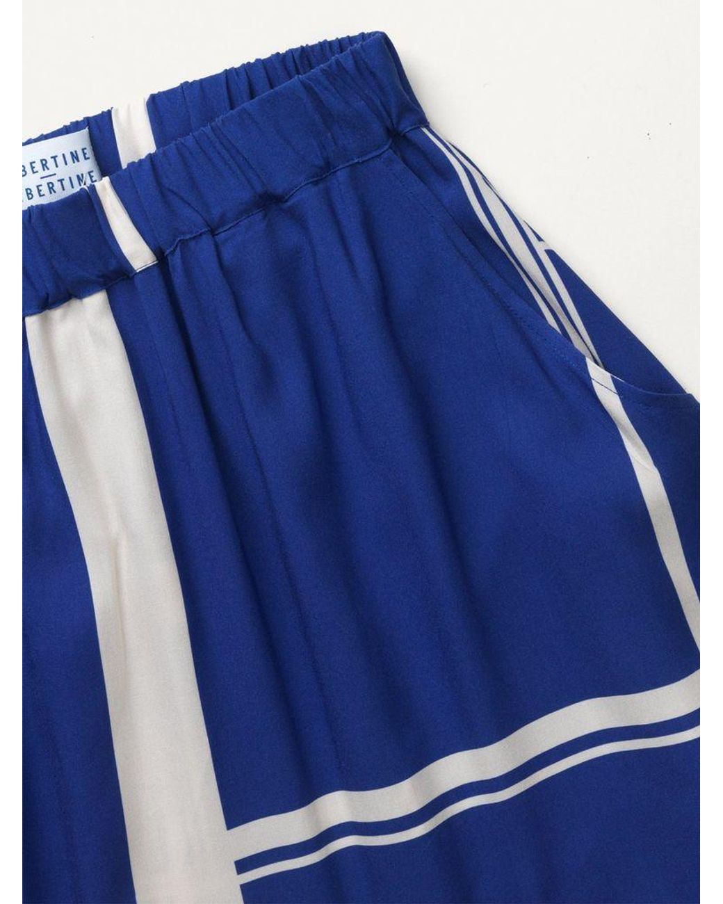 Libertine-Libertine Synthetic Box Skirt Limouges in Blue - Lyst