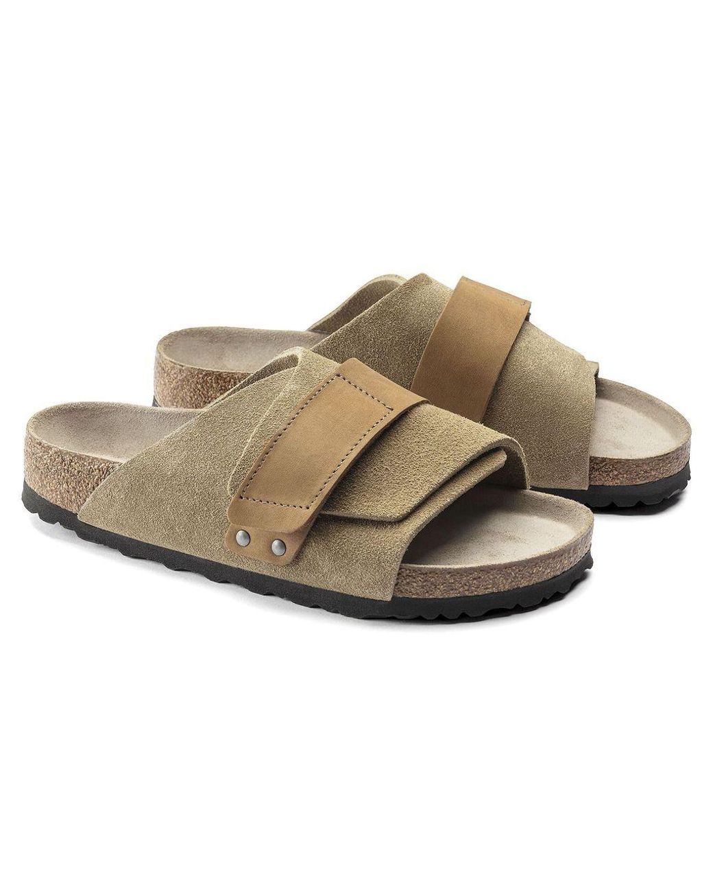 Birkenstock Kyoto Sf Nubuck/suede Leather in Green for Men ...
