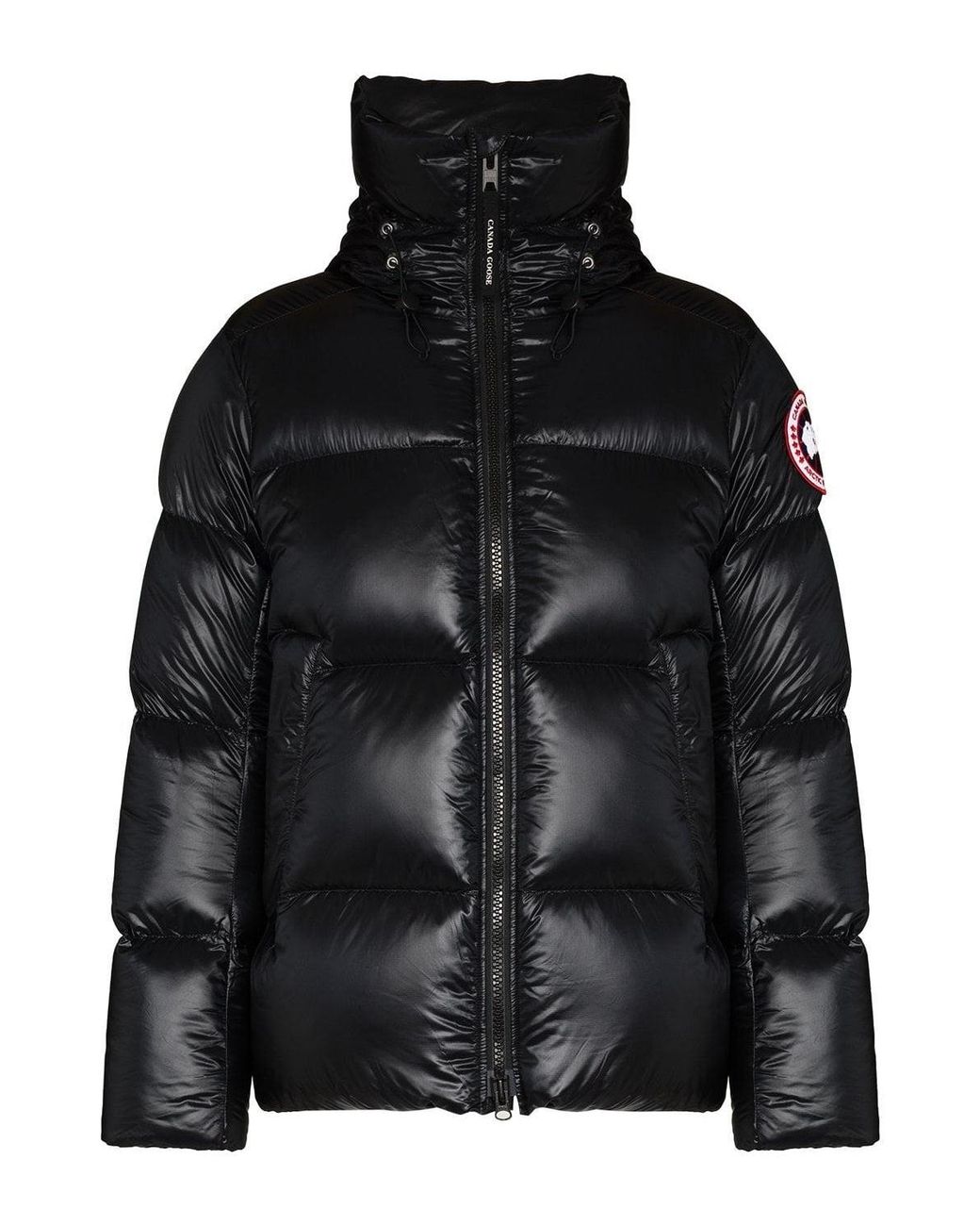 Canada Goose Crofton Hooded Puffer Jacket In Black For Men Lyst