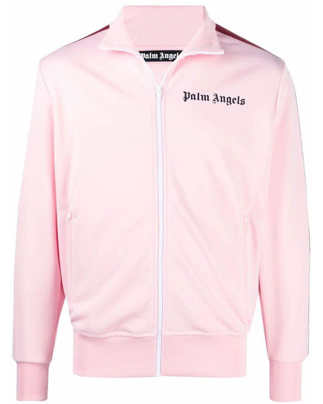 Palm Angels Men's Pmbd001s21fab0043028 Pink Cotton Sweatshirt for Men - Lyst