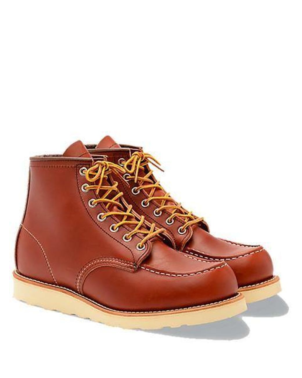 Red Wing Leather Redwing 8131 Moc Toe Russet Boot in Brown for Men | Lyst