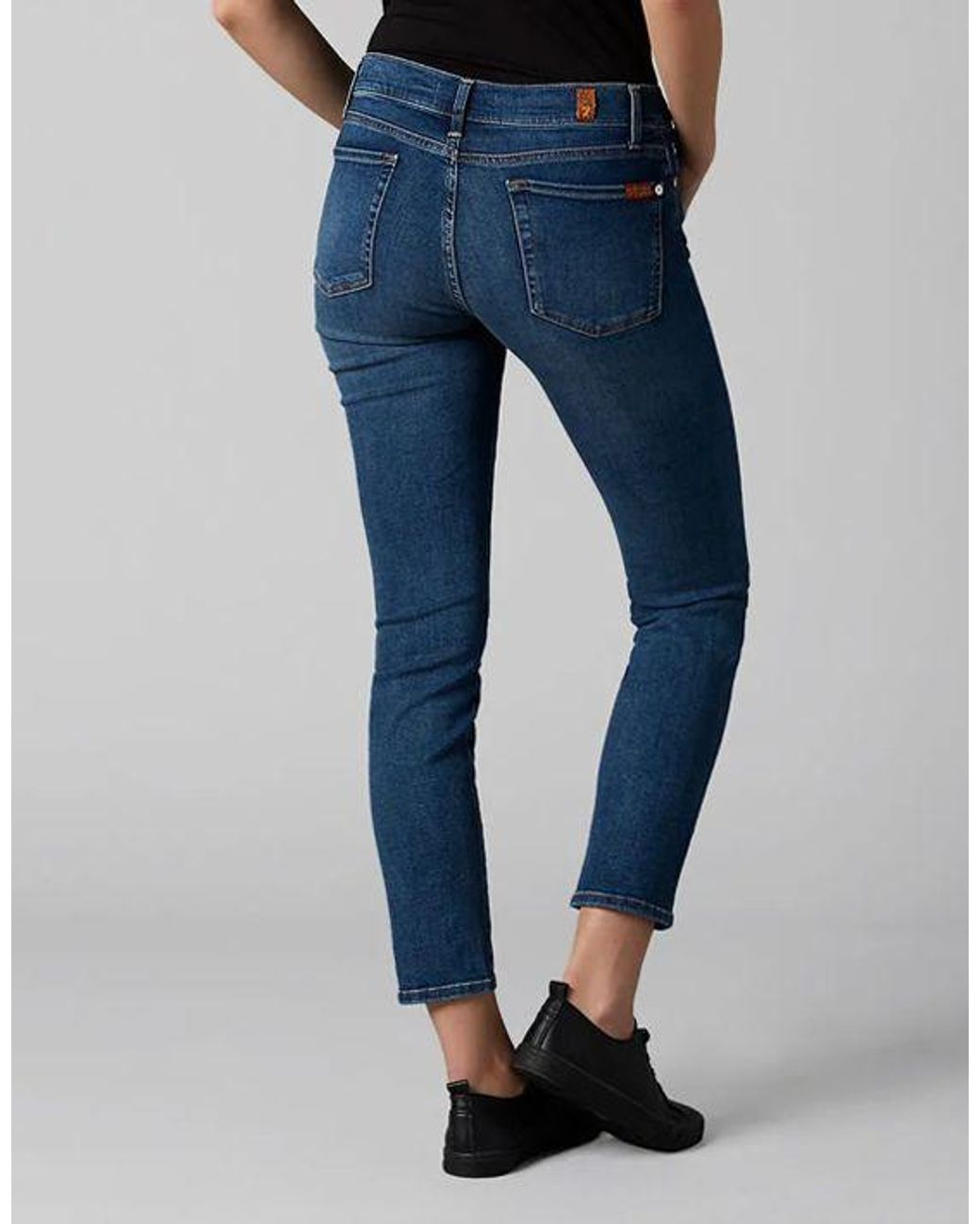 mid rise roxanne crop