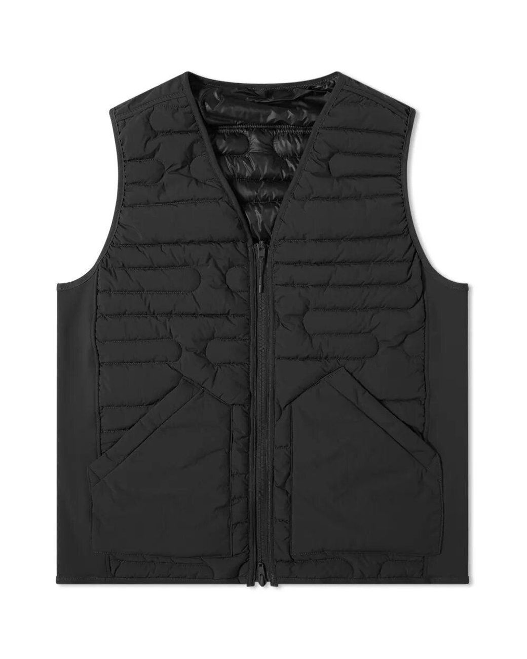 Cloud Insulated Vest in Black for Men 