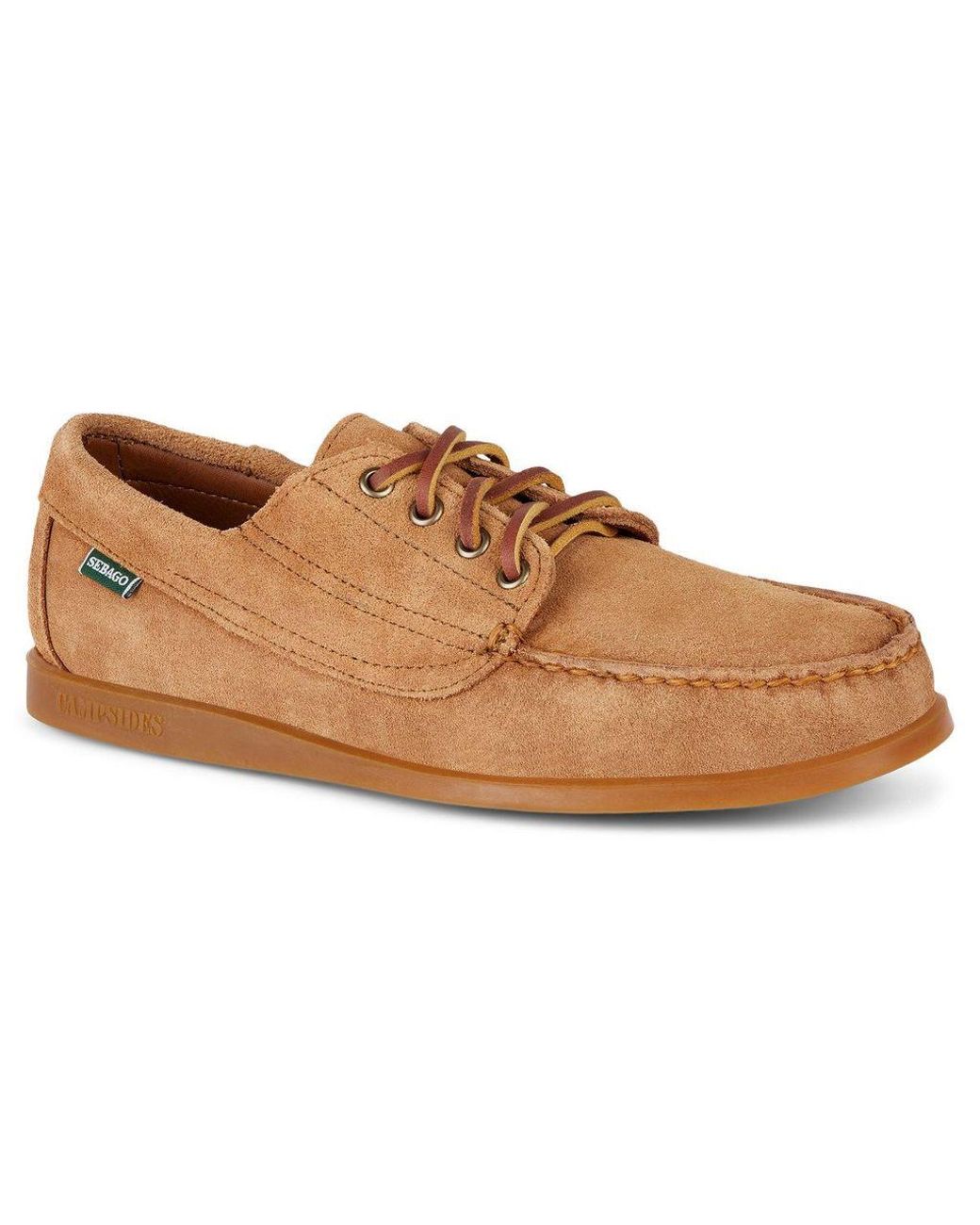sebago brown cognac