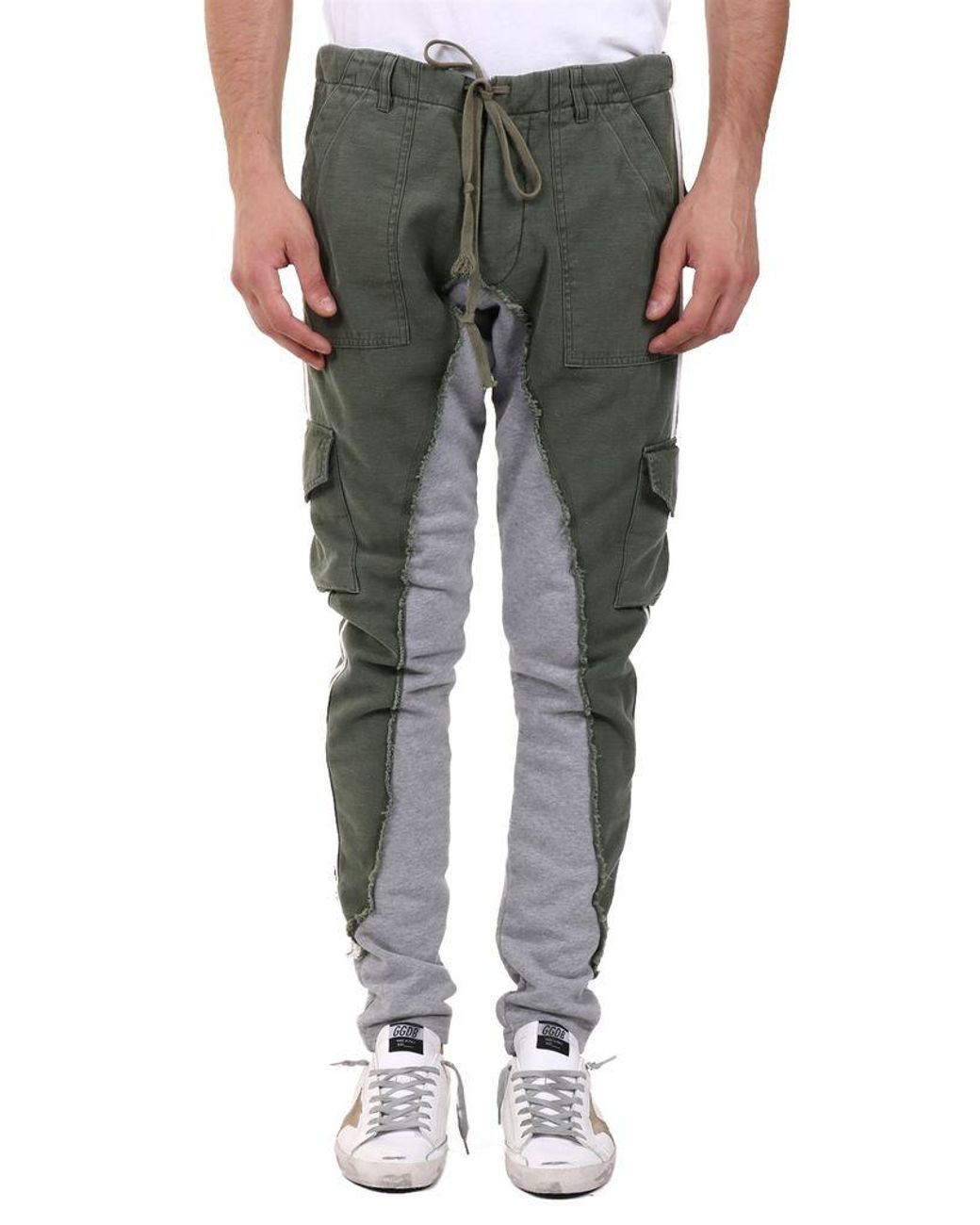 lime green jogging pants