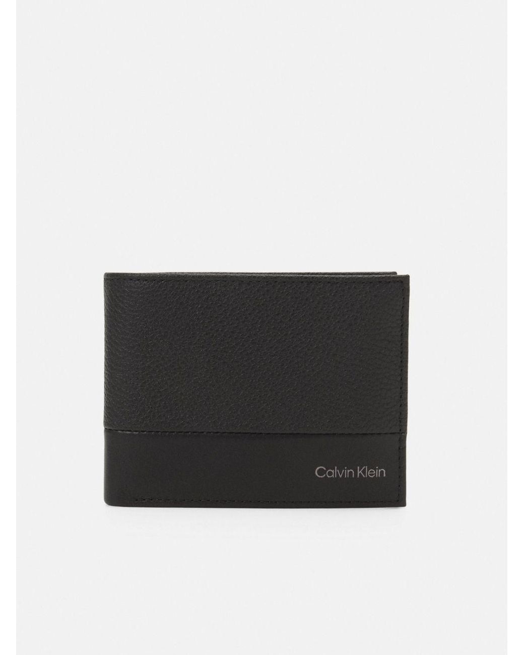 Calvin Klein Subtle Mix Rfid Portafoglio Pelle Granulata Nerosku#  K50k509179-bax in Black for Men | Lyst