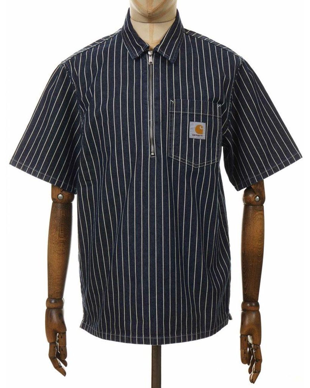 carhartt hickory shirt